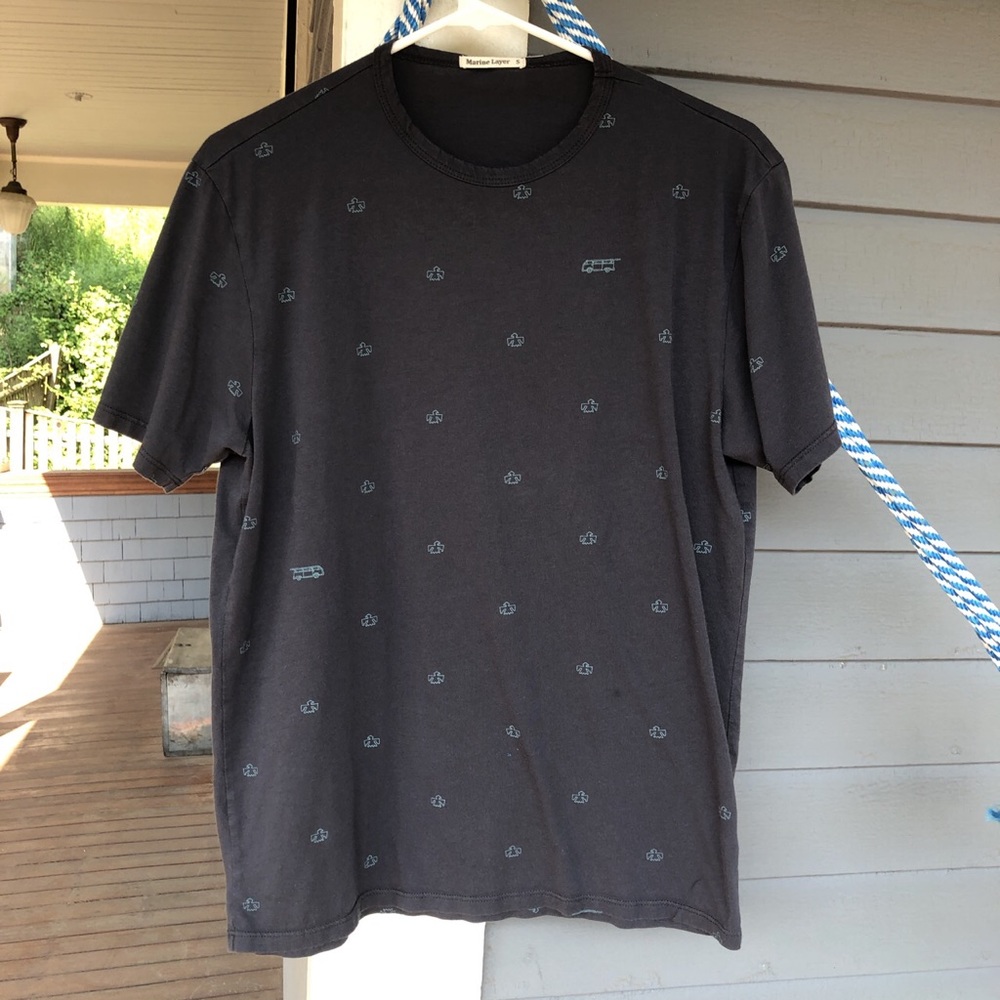 Marine Layer navy shirt